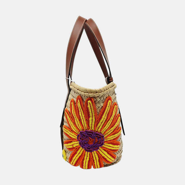 Basket Straw Yellow