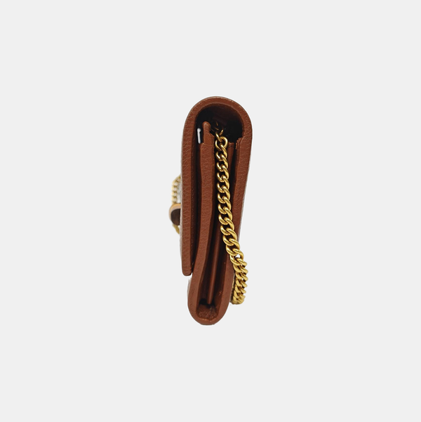 Diana Mini Calfskin Brown