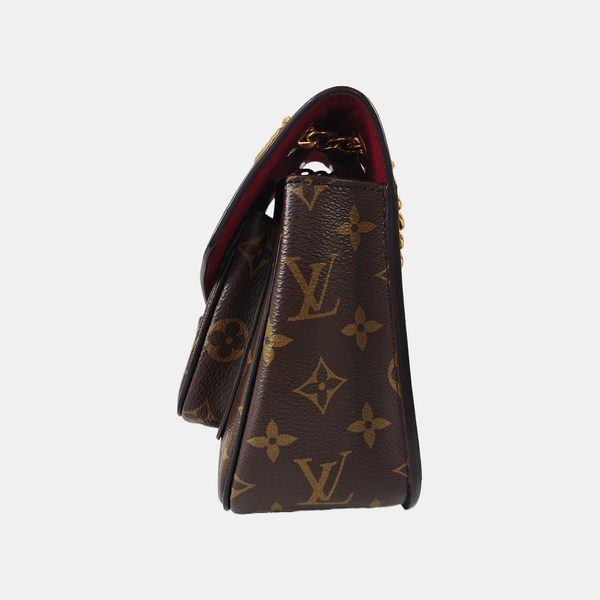 PASSY Monogram Coated Canvas Brown