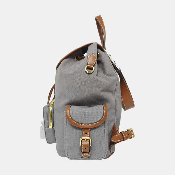 Canvas Backpack Gray