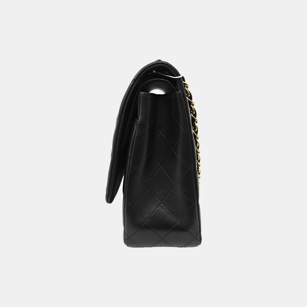 CLASSIC FLAP Maxi Quilted Lambskin Black
