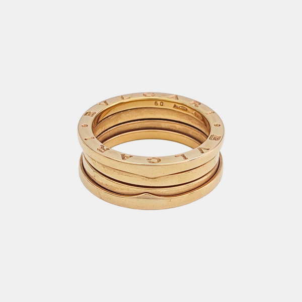 B.ZERO1 18k Rose Gold Ring EU 60