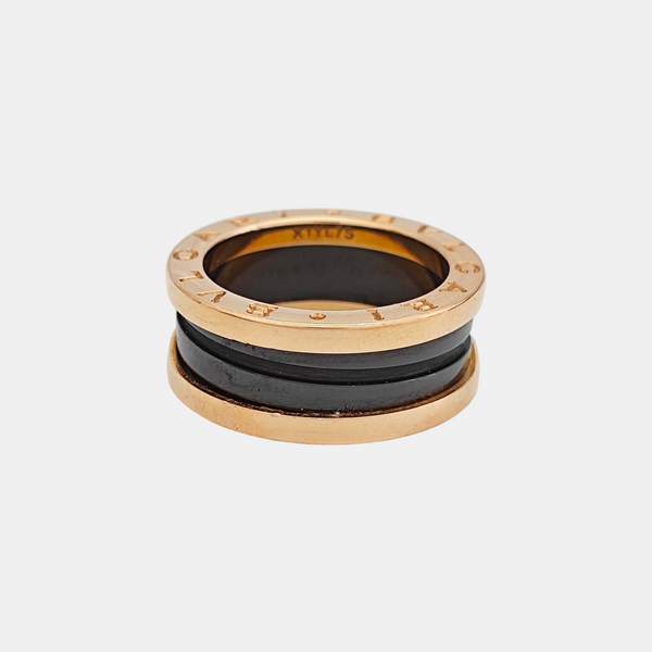 B.ZERO1 18k Rose Gold Ring EU 50