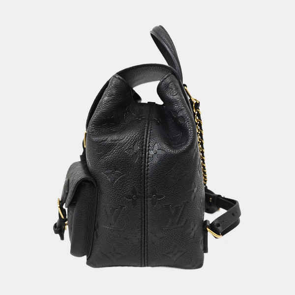 BACKUP Monogram Calfskin Black