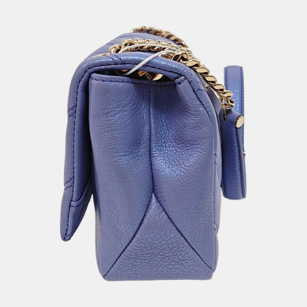 SERPENTI CABOCHON Small Quilted Lambskin Blue