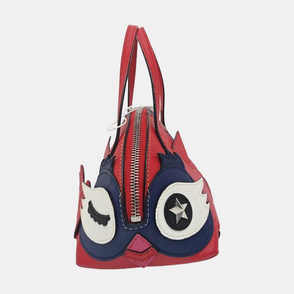 Monogram Coated Canvas Top Handle Bag Multicolor