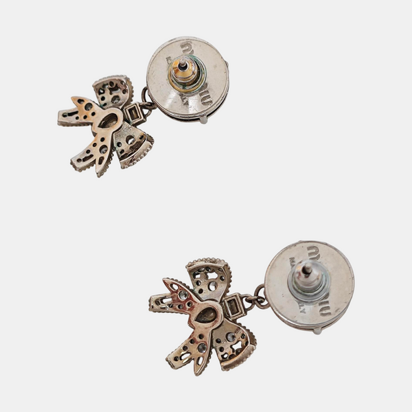 Metal Silver Stud Earrings