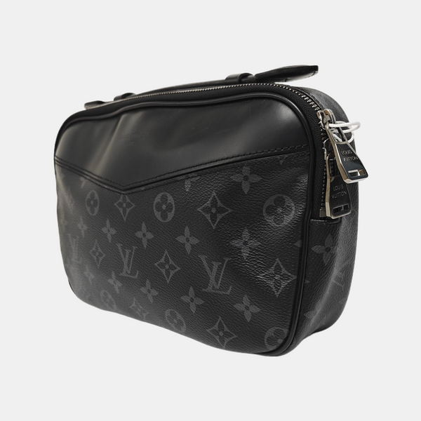 EXPLORER Monogram Coated Canvas Black