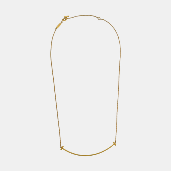 Tiffany T 18k Gold Necklace