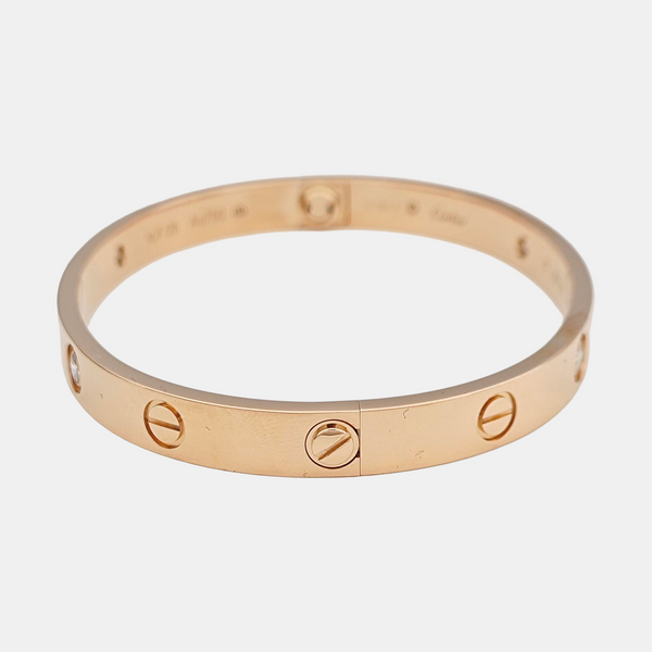 LOVE 18k Rose Gold Bangle