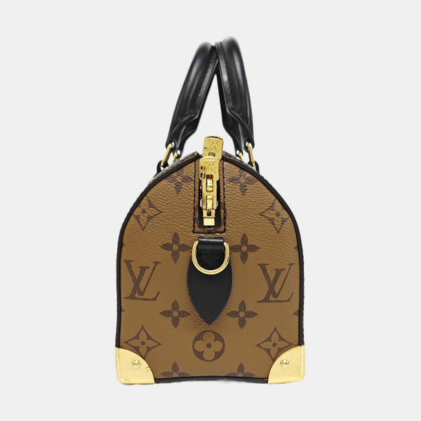 SPEEDY TRUNK 20 Monogram Coated Canvas Brown