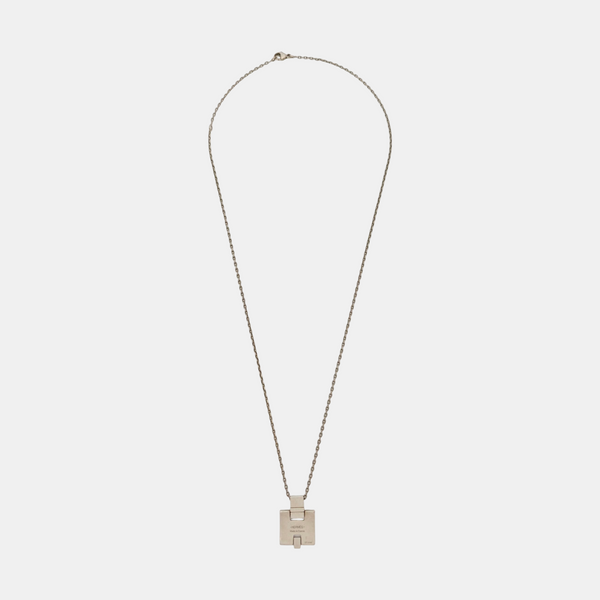 Eileen Metal Silver Necklace