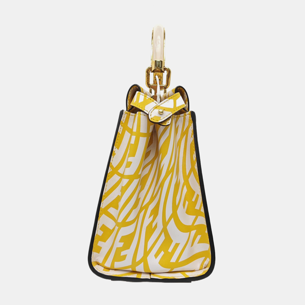 Peekaboo Mini Calfskin Yellow