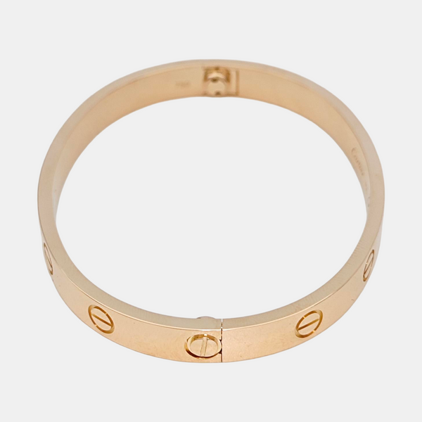 LOVE 18k Rose Gold Bangle