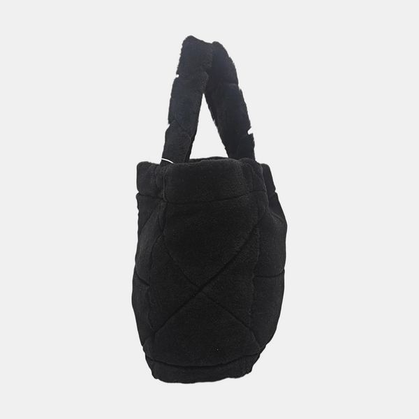 Quilted Sheepskin Black
