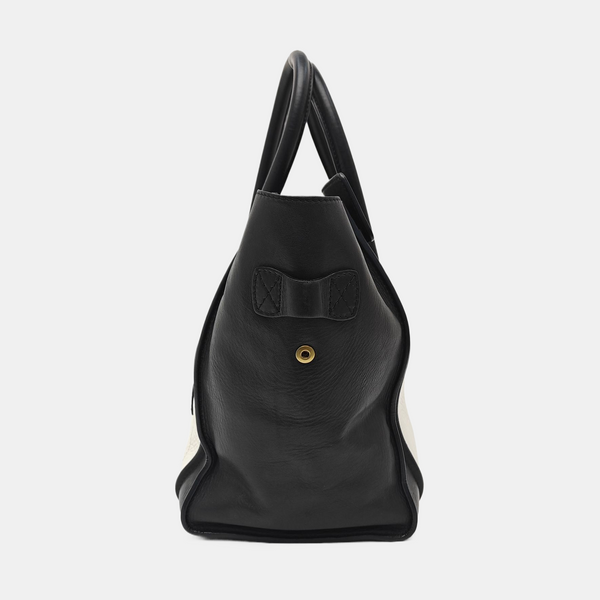 LUGGAGE Mini Calfskin White