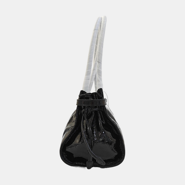 Bonnie Medium Patent Leather Black