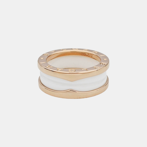 B.ZERO1 18k Rose Gold Ring EU 51
