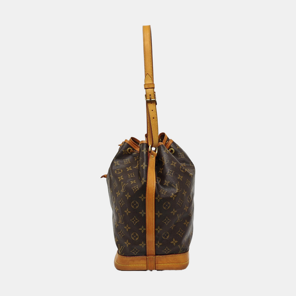 NOÉ GM Monogram Coated Canvas Brown