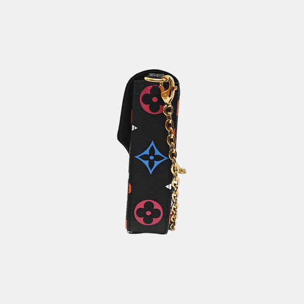 FÉLICIE Monogram Coated Canvas Black