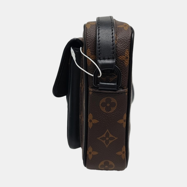 CHRISTOPHER Monogram Coated Canvas Brown