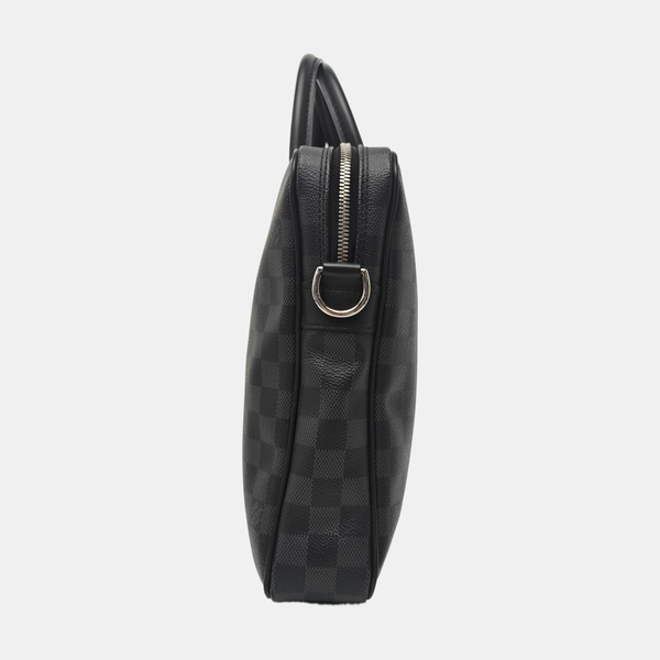 PORTE-DOCUMENTS PM Damier Graphite Coated Canvas Gray