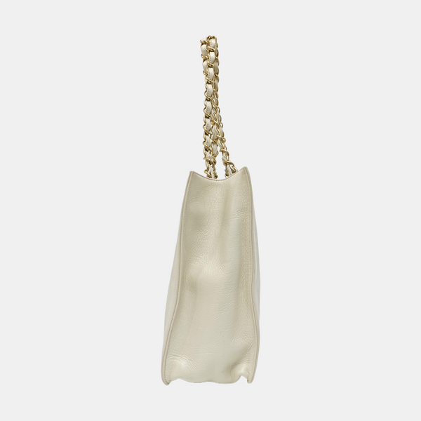 Calfskin Tote Bag Beige