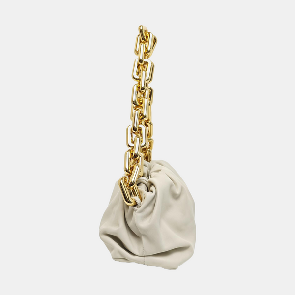 The Pouch Mini Calfskin White