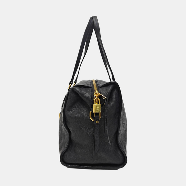LUMINEUSE Monogram Calfskin Black