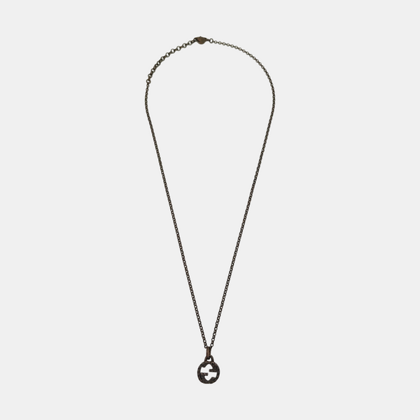 Interlocking G 925 Sterling Silver Necklace