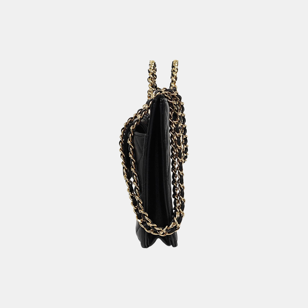 Quilted Lambskin Black