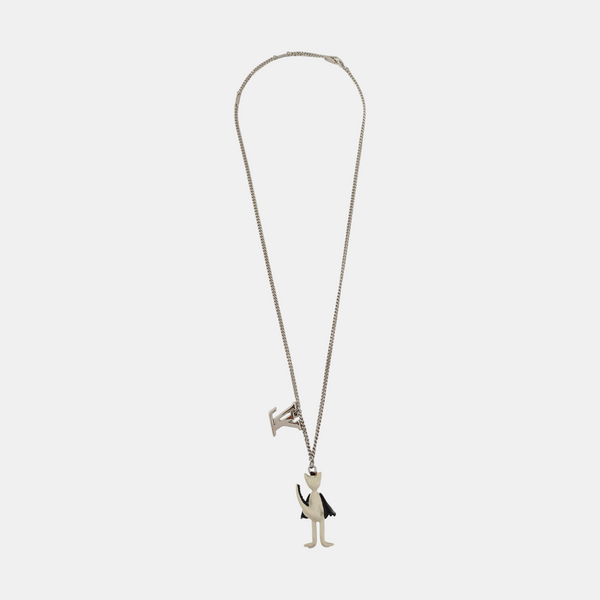 FRIENDS PENDANTS Metal Silver Necklace