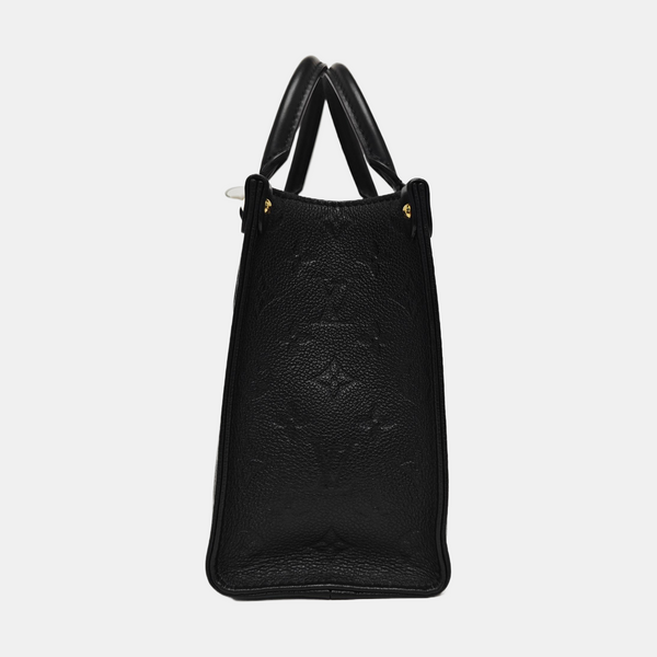 ONTHEGO PM Monogram Calfskin Black