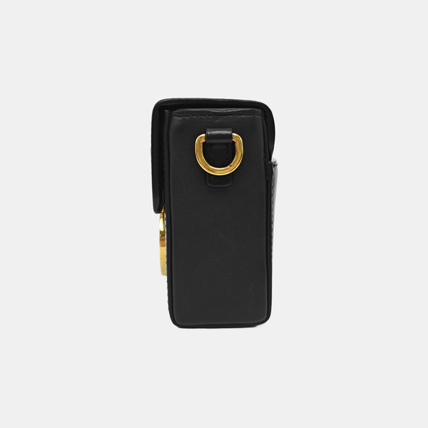 30 Montaigne Mini Calfskin Black