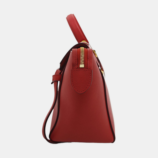 BELT Micro Calfskin Red