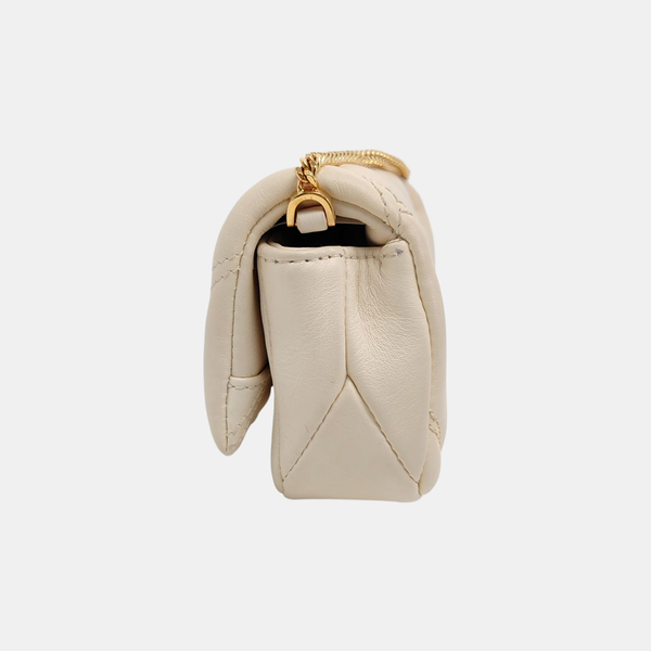 SERPENTI CABOCHON Quilted Calfskin Beige