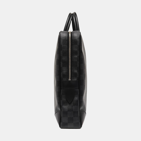 PORTE-DOCUMENTS Damier Graphite Coated Canvas Black