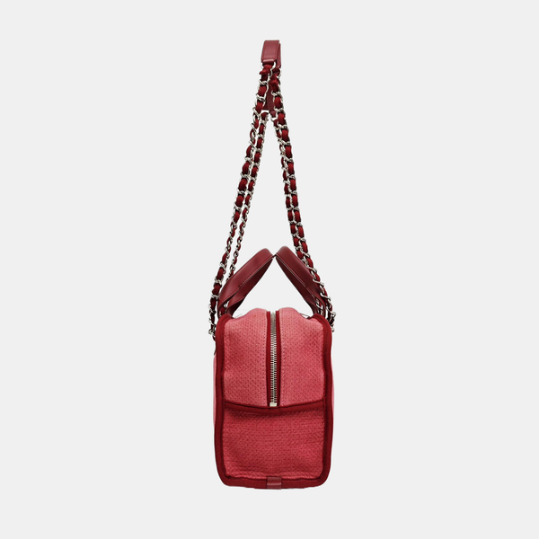 DEAUVILLE Small Fabric Red