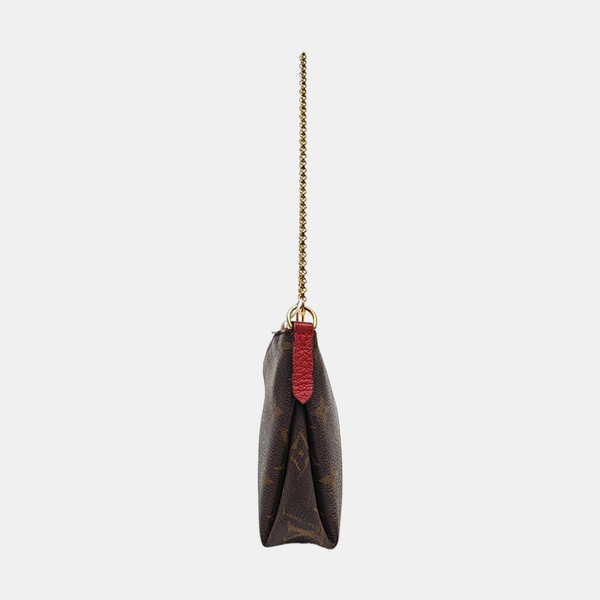 PALLAS BB Monogram Coated Canvas Brown