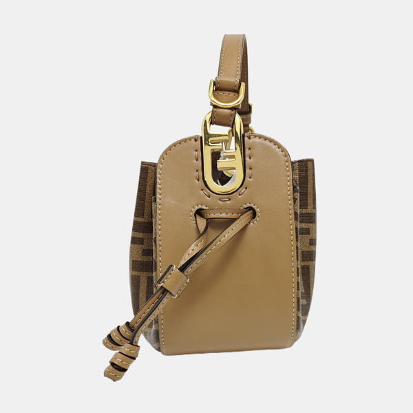 POMODORINO Mini Coated Canvas Brown