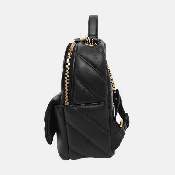 SERPENTI CABOCHON Small Quilted Calfskin Black