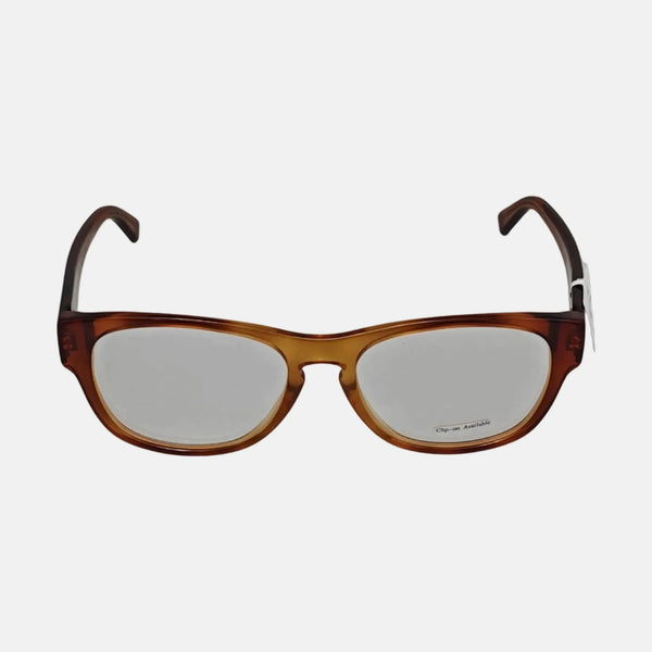 Synthetic Eyeglasses Brown
