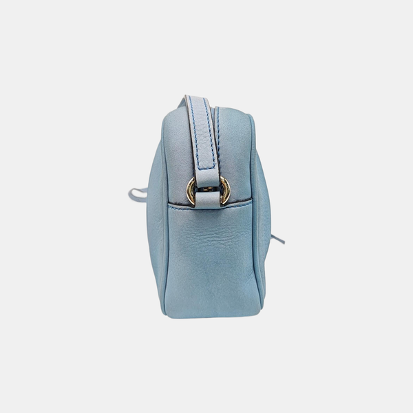 Authenticated pre-owned Soho Small Calfskin Blue - Shoulder Bag at Looply