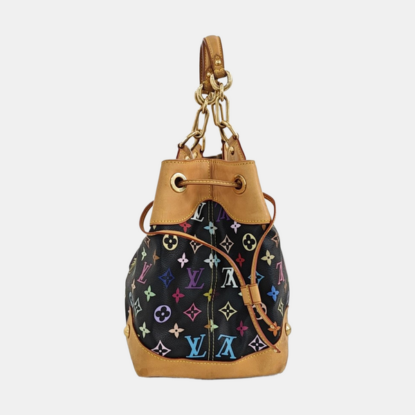 LV × TM URSULA Monogram Coated Canvas Black