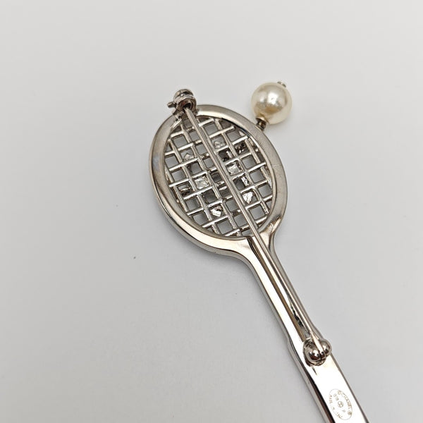 Vintage Metal Silver Brooch