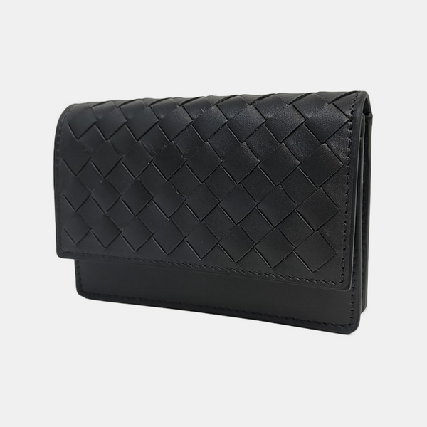 Lambskin Card Holder Gray