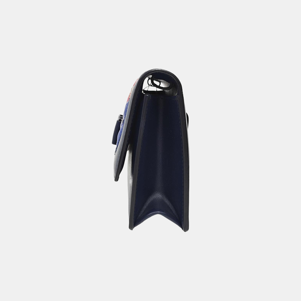 Ginny Calfskin Blue