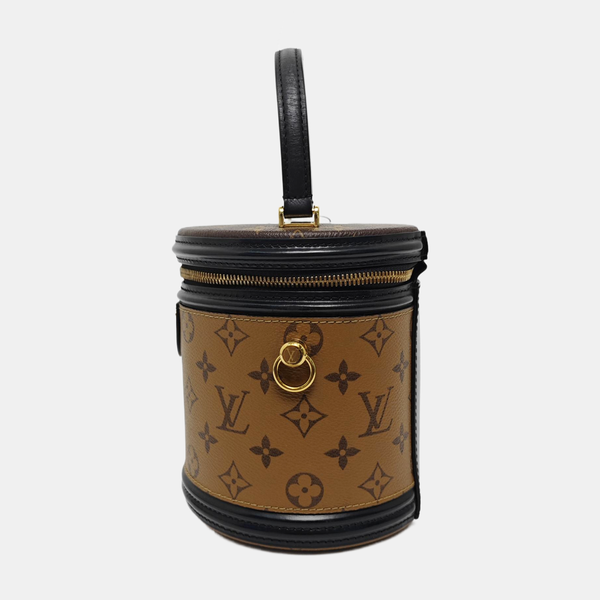 CANNES PM Monogram Coated Canvas Brown
