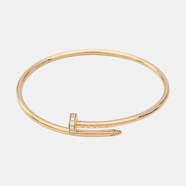 JUSTE UN CLOU 18k Rose Gold Bangle