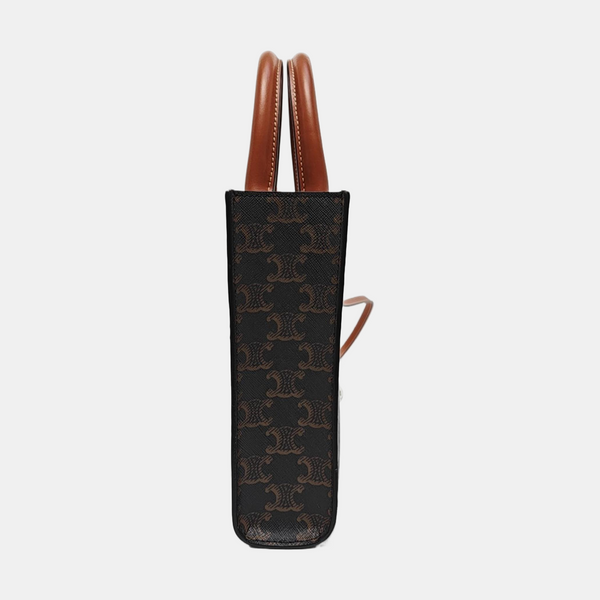 CABAS CELINE Mini Coated Canvas Brown